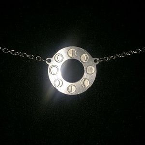 Lunar Phase Necklace